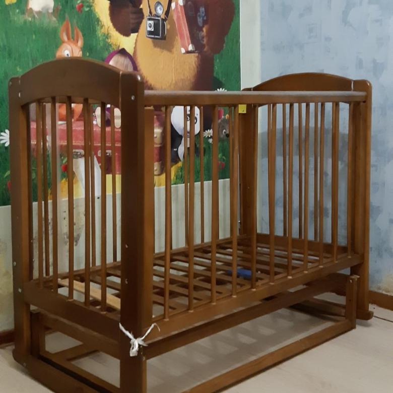 strength test of a crib with a pendulum