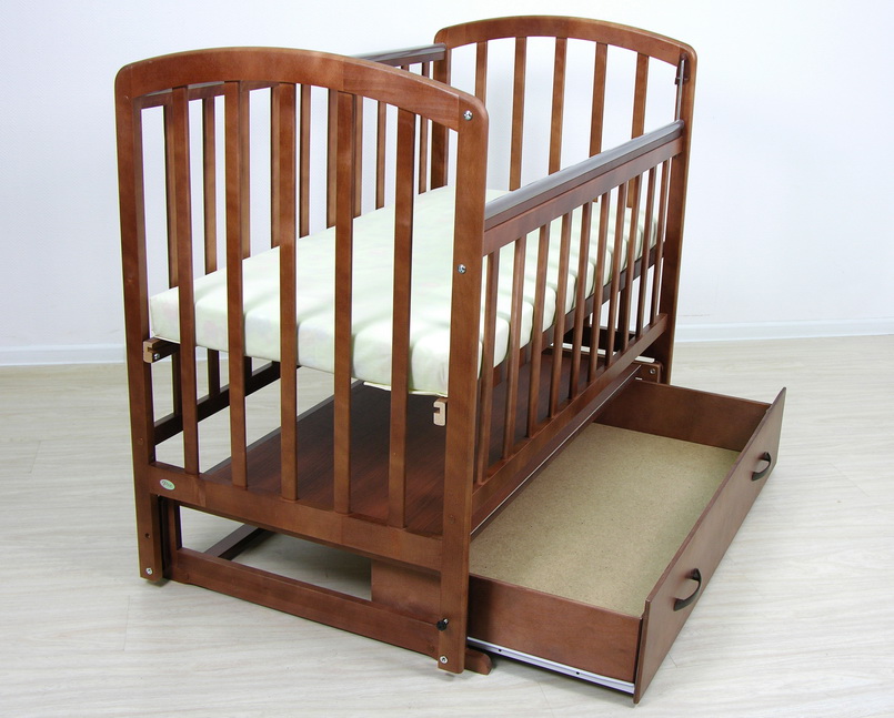 the procedure for assembling a crib with a pendulum