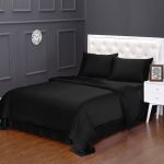 bed linen black