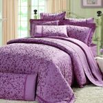 bed linen lilac