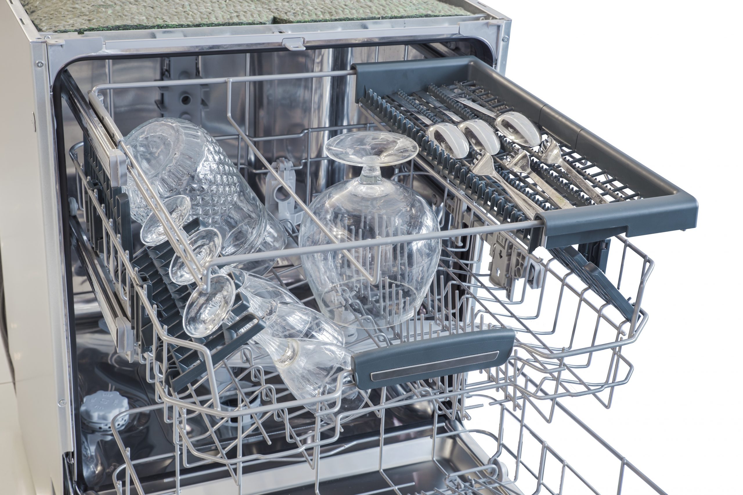 crystal in the dishwasher