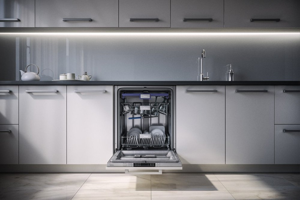 built-in dishwasher