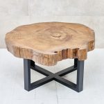 table with saw cut light