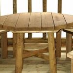 gazebo table with round top