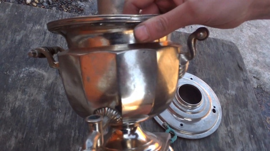 nettoyage de samovar