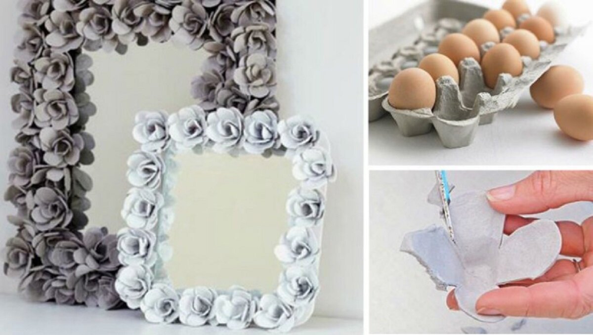 egg carton frame