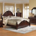 bed dark brown