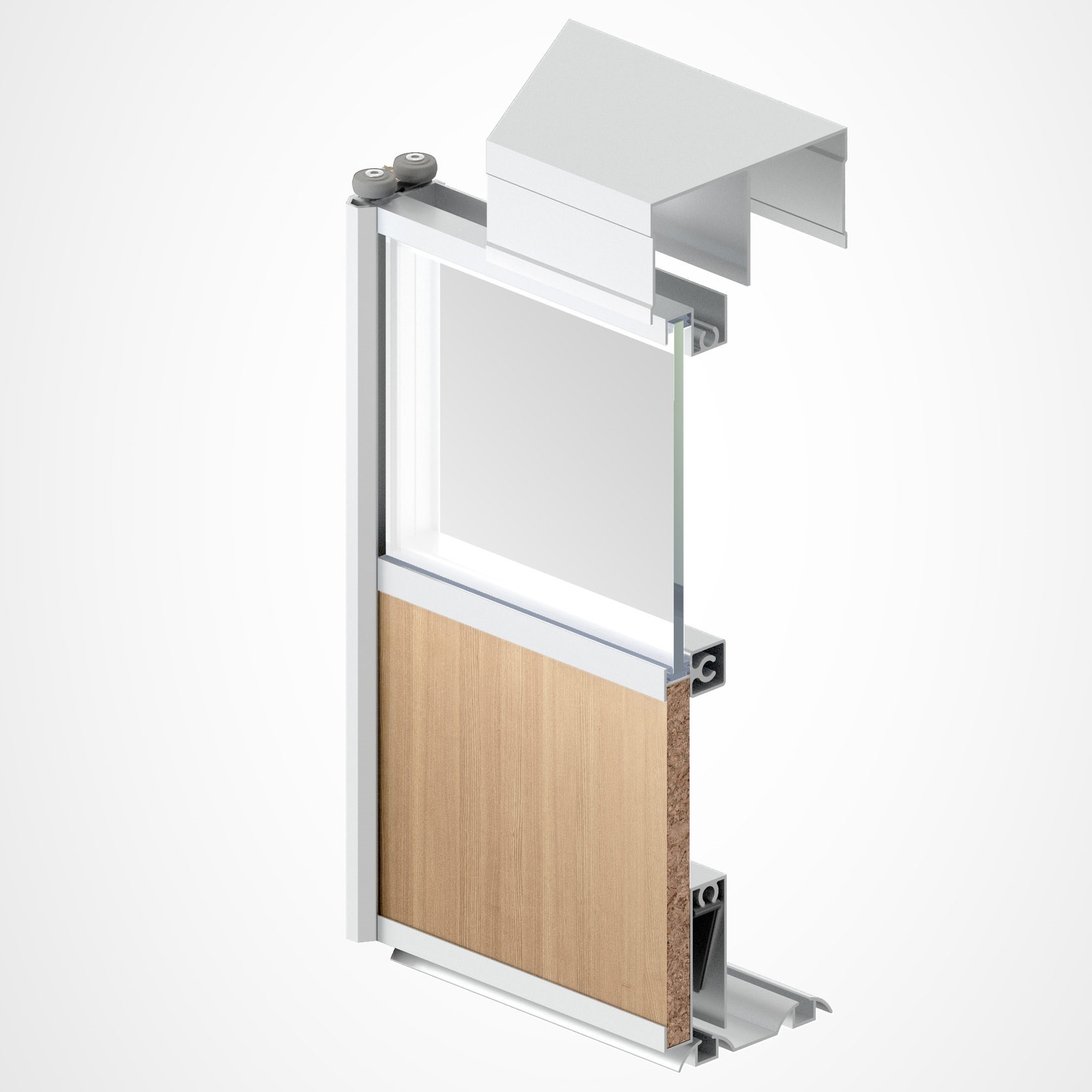 hanging mechanism for cabinet doors