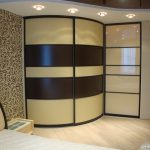 radius doors of wardrobes