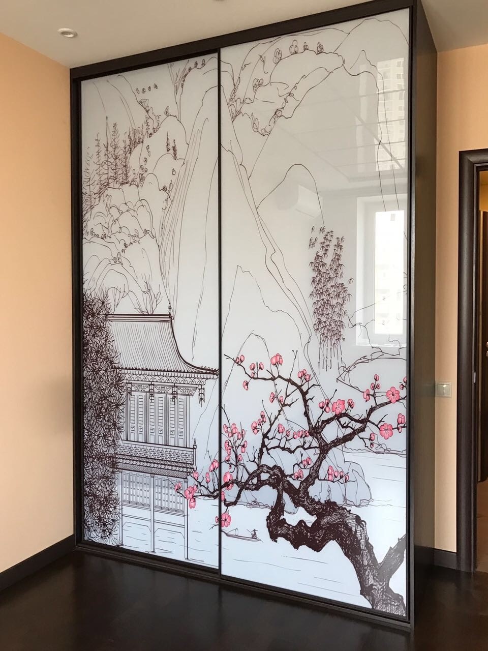 armoire avec sakura