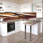 kitchen furniture with bar