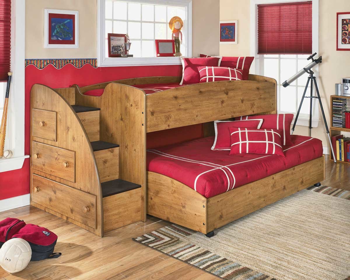 large bunk bed