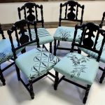 restoration of armchairs and chairs photo