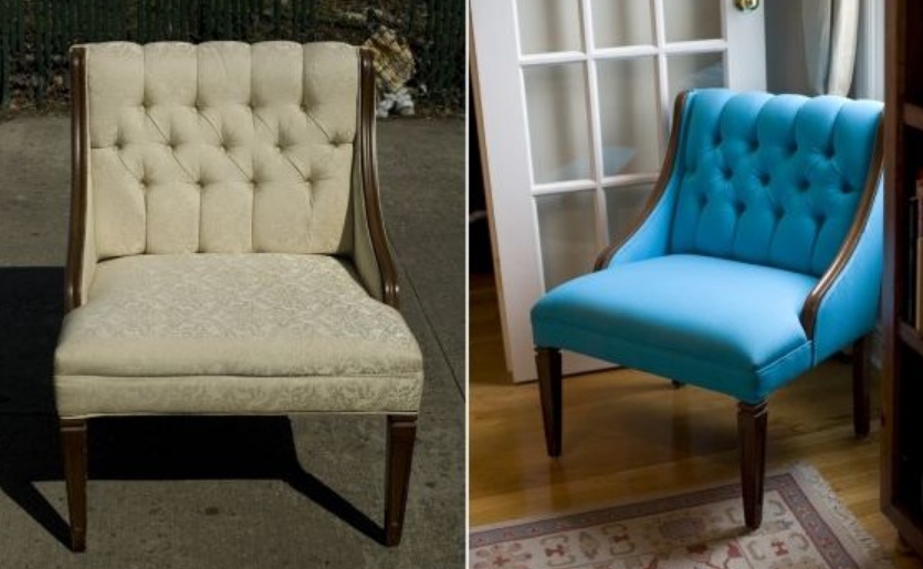 DIY chair restoration design