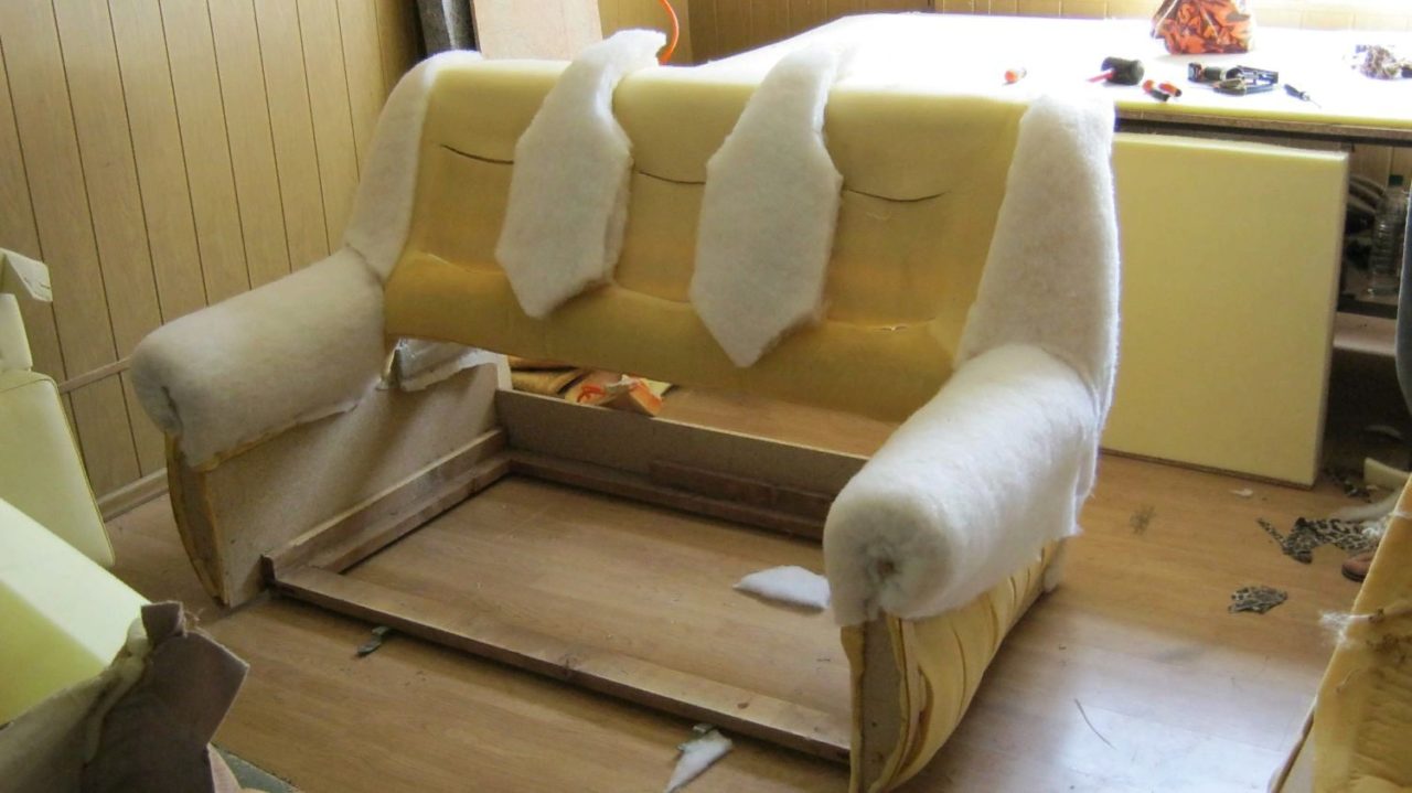 restoration of upholstered furniture