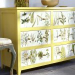 restoration dresser yellow