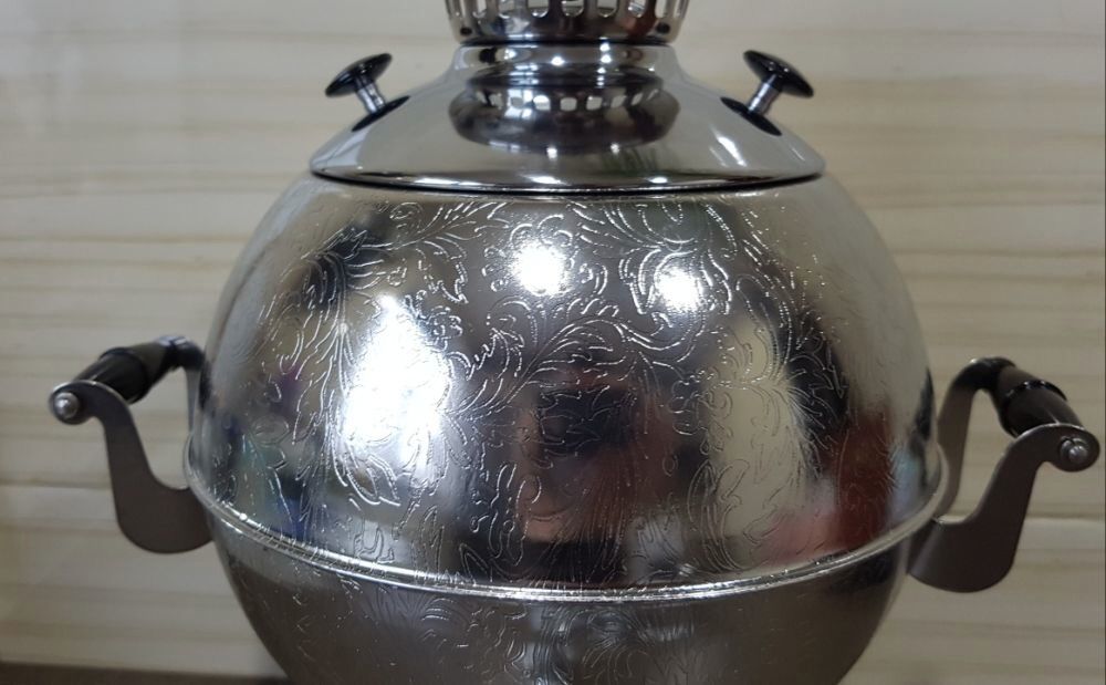 samovar made of stainless steel