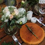 table setting in eco style