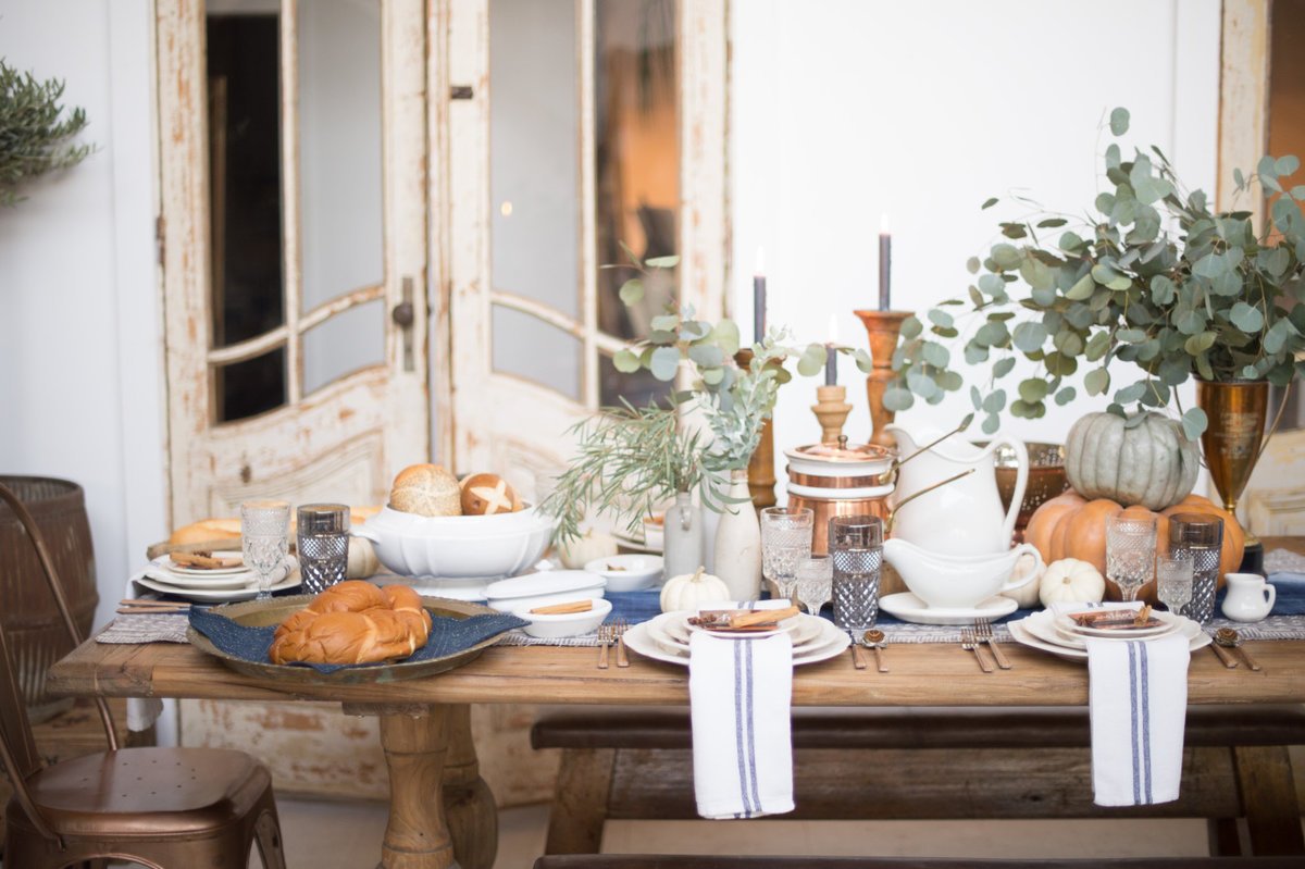 country style table setting