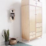 closet and narrow plywood