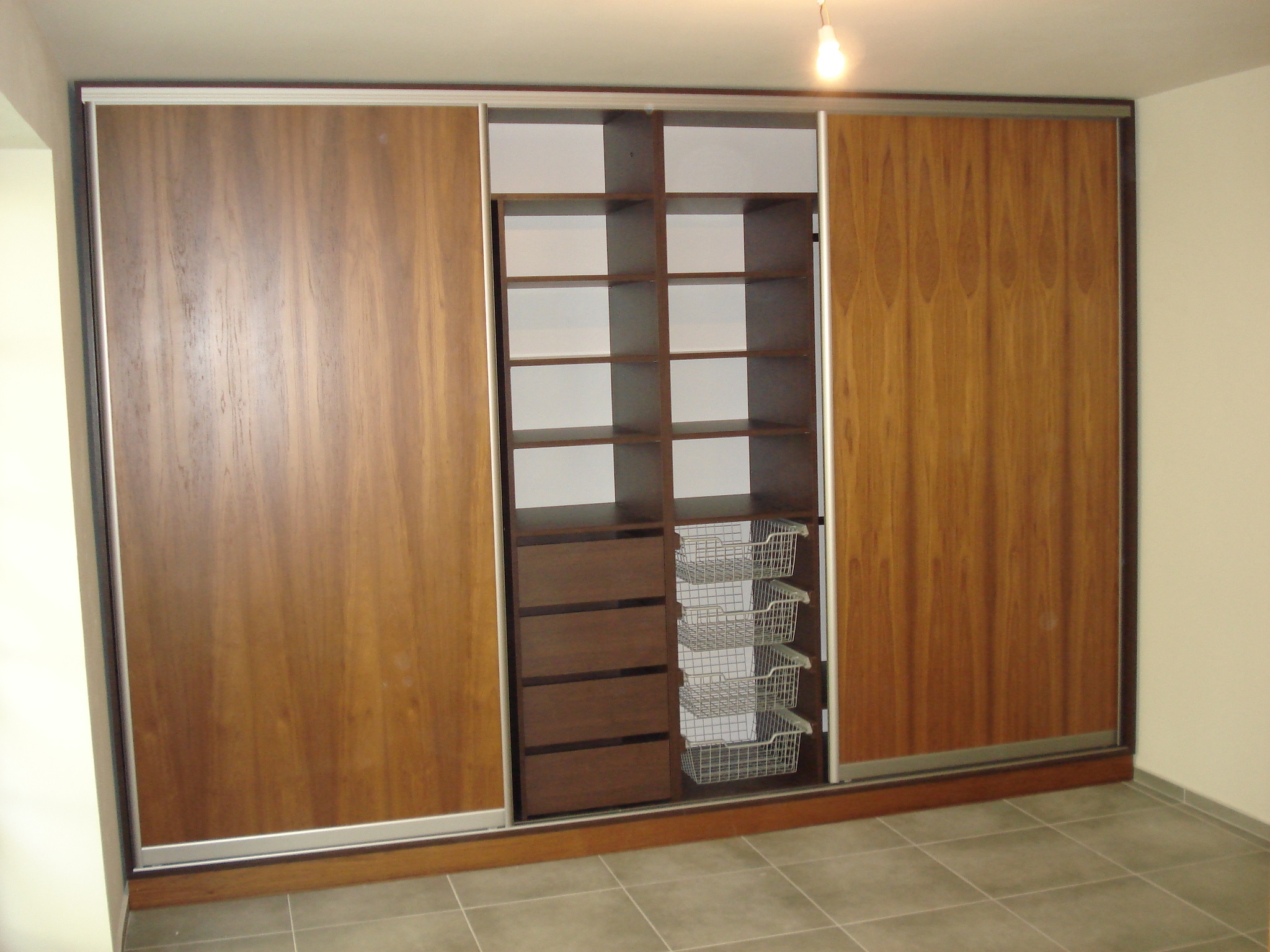 plywood sliding wardrobe