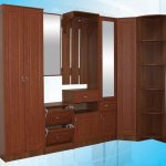 brown plywood cabinet