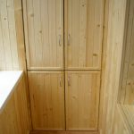 plywood wardrobe with 4 sideboards