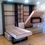 double wardrobe bed