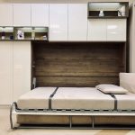 stylish design for wardrobe bed