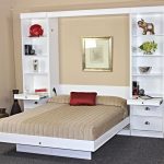 small convertible wardrobe with double bed