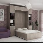 coffee cabinet bed