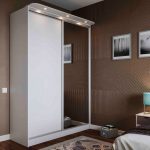 sliding wardrobe with lighting ideas types