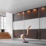 sliding wardrobe with lighting options ideas