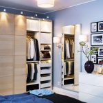 sliding wardrobe with lighting ideas photo