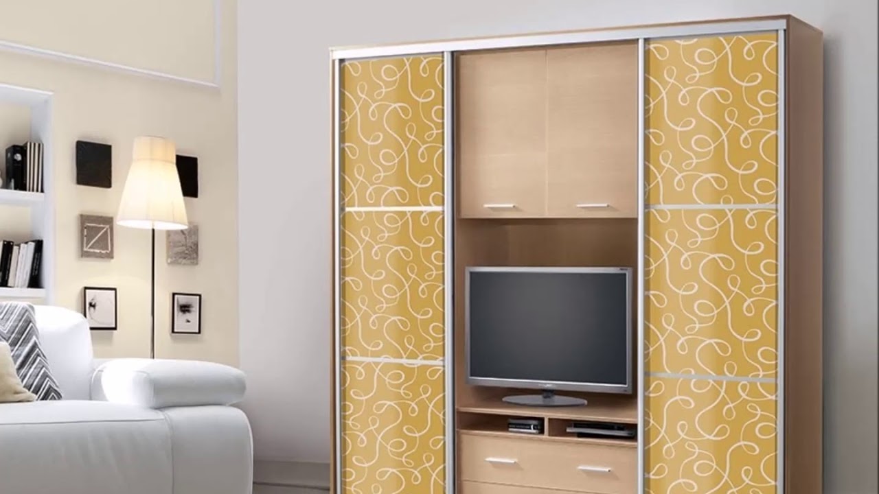 wardrobe with tv photo design