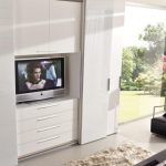 wardrobe with TV photo decoration