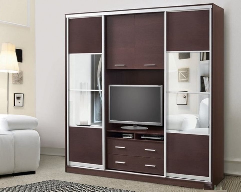 wardrobe with TV photo