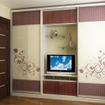 wardrobe with tv interior ideas