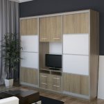 wardrobe with tv design ideas