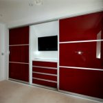 wardrobe with tv design