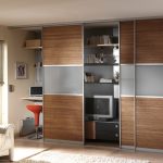 wardrobe with tv design photo