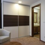 wardrobe in the interior decor photo