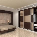 sliding wardrobe in the interior design options