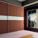 sliding wardrobe in the interior decor options