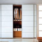 wardrobe in the interior design