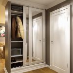 armoire intégrée pour vestes