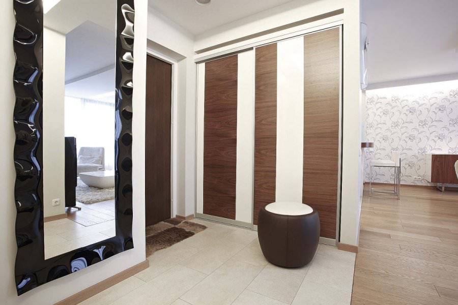 wardrobe in the hallway photo ideas