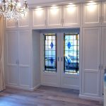 wardrobe around the door design ideas