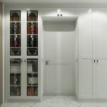 wardrobe round door decor ideas