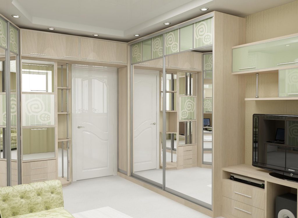 wardrobe around the doorway design ideas